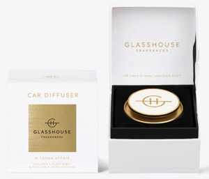 Glasshouse Car Diffuser - A Tahaa Affair