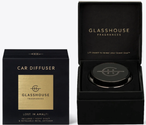 GLASSHOUSE FRAGRANCES Kyoto in Bloom Car Diffuser Replacement