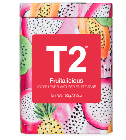 T2 Loose Leaf Fruitalicious 100g Icon Tin