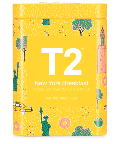 T2 Loose Leaf New York Breakfast 100g Icon Tin