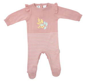 Korango Wattle We Do Knit Romper - Pink