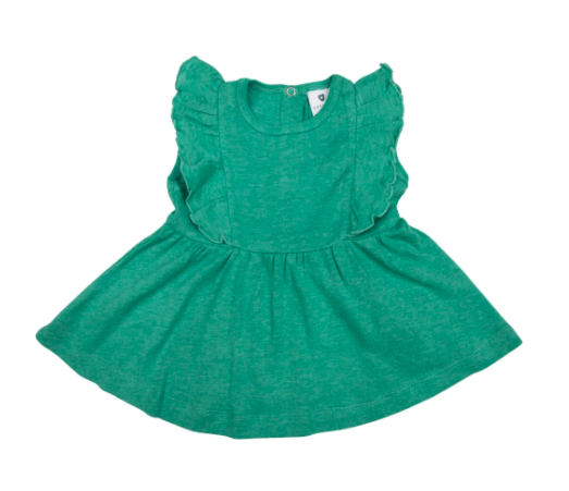 Korango Frill Blouse - Green