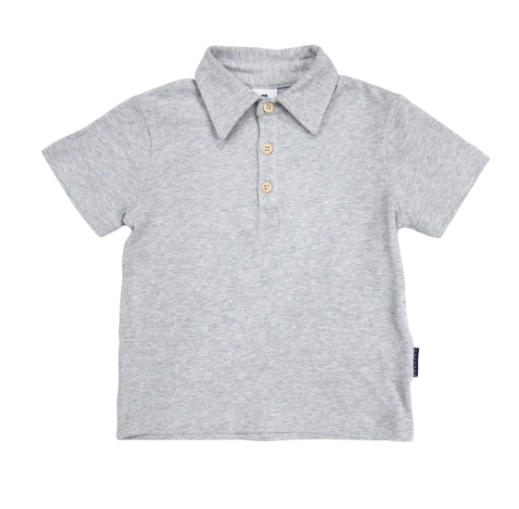 Korango Cotton Polo - Grey