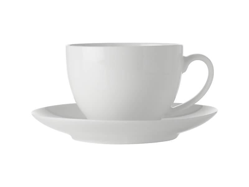 Maxwell & Williams White Basics Cup and Saucer 280ML