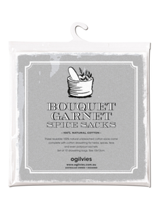 Ogilvies Design Bouquet Garni Spice Sacks Set of 10