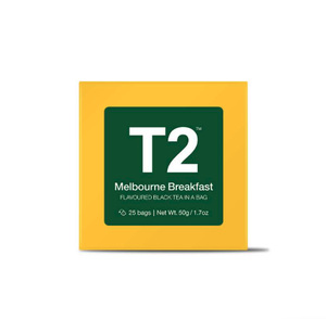 T2 Tea Bag Melbourne Breakfast 25pk Gift Cube