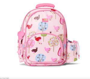 Penny Scallan Design Large Backpack - Chirpy Bird