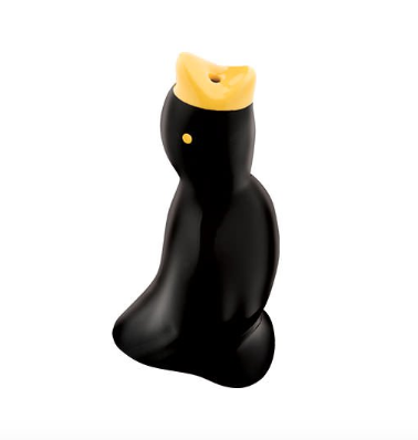 Avanti Ceramic Black Bird Pie Funnel