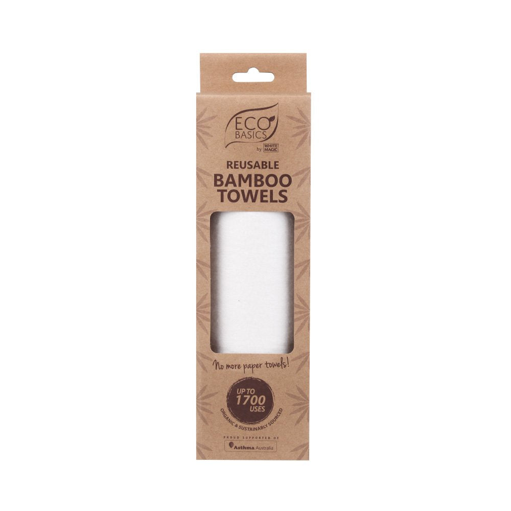 White Magic Eco Basics Bamboo Towel