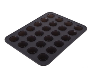 Daily Bake 24 Cup Silicone Mini Muffin Pan