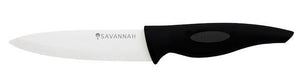 Savannah Ceramic Prep Knife 17cm Black