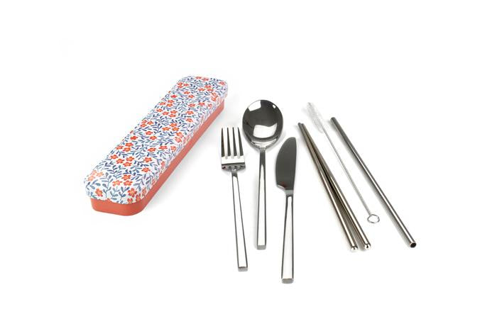 Retro Kitchen Carry Your Cutlery - Blossom