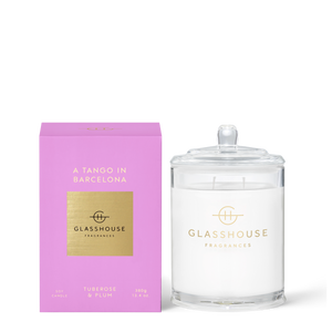 Glasshouse A Tango In Barcelona 380G Candle *