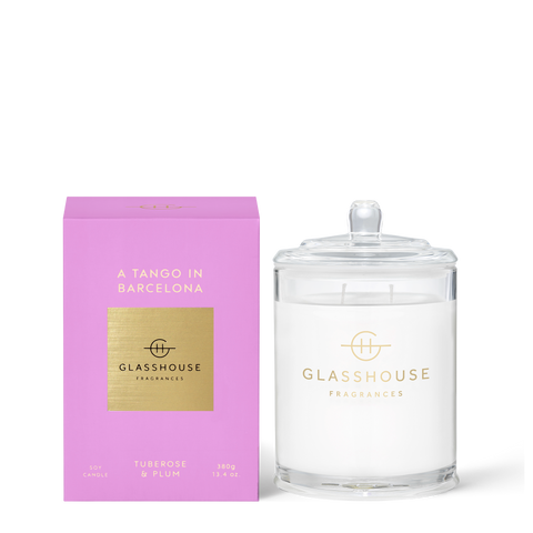 Glasshouse A Tango In Barcelona 380G Candle *