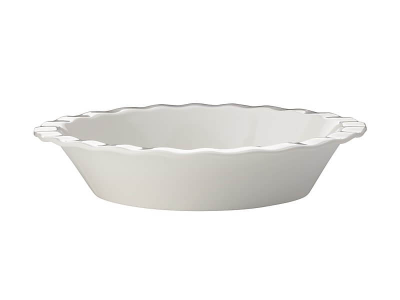 Maxwell & Williams Epicurious Fluted Pie Dish 25x5cm White Gift Boxed