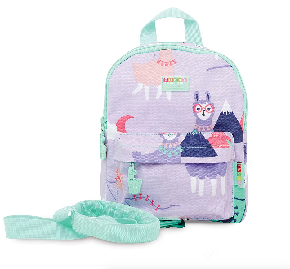 Penny Scallan Design Small Backpack with Reins - Loopy Llama