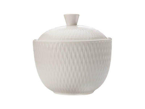 Maxwell & Williams White Basics Diamonds Sugar Bowl Gift Boxed