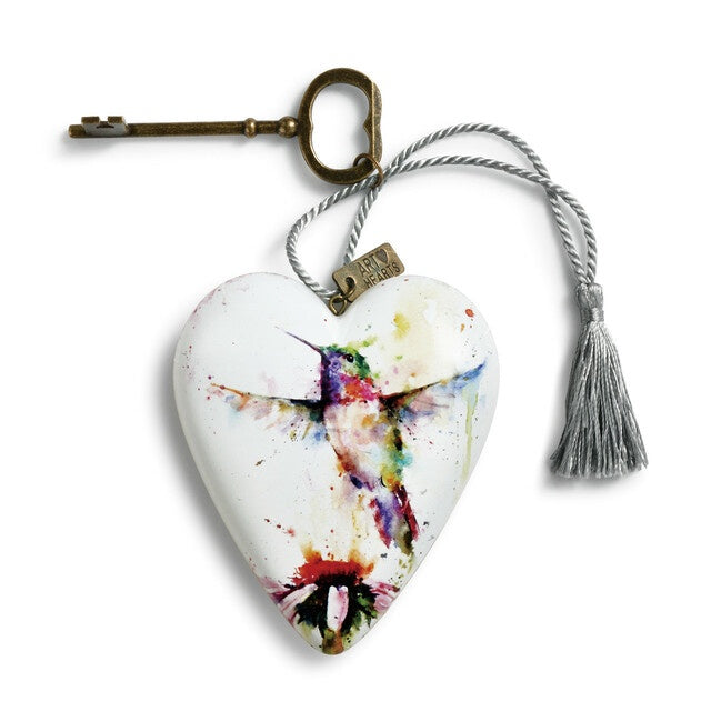 Demdaco Art Hearts - Hummingbird